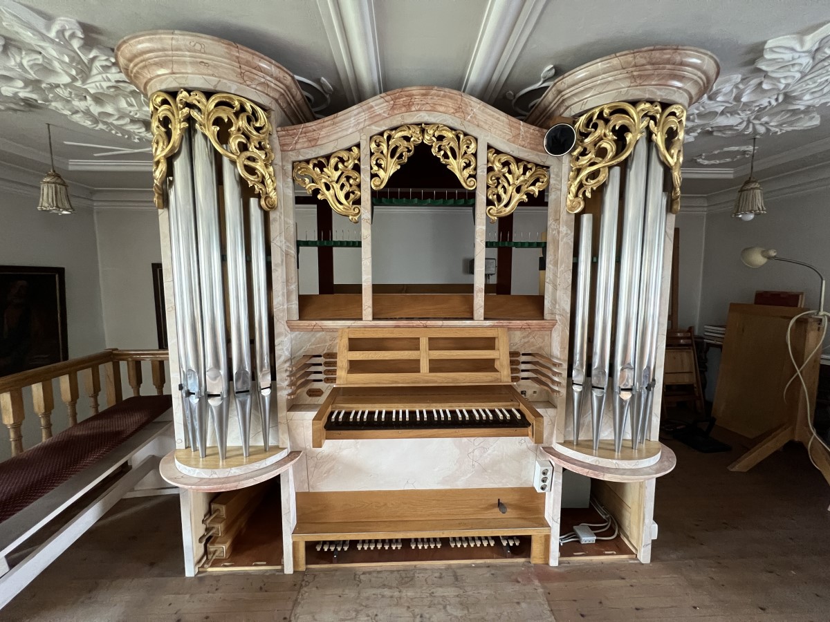 Orgelprospekt Seiboldsdorf Reinigung