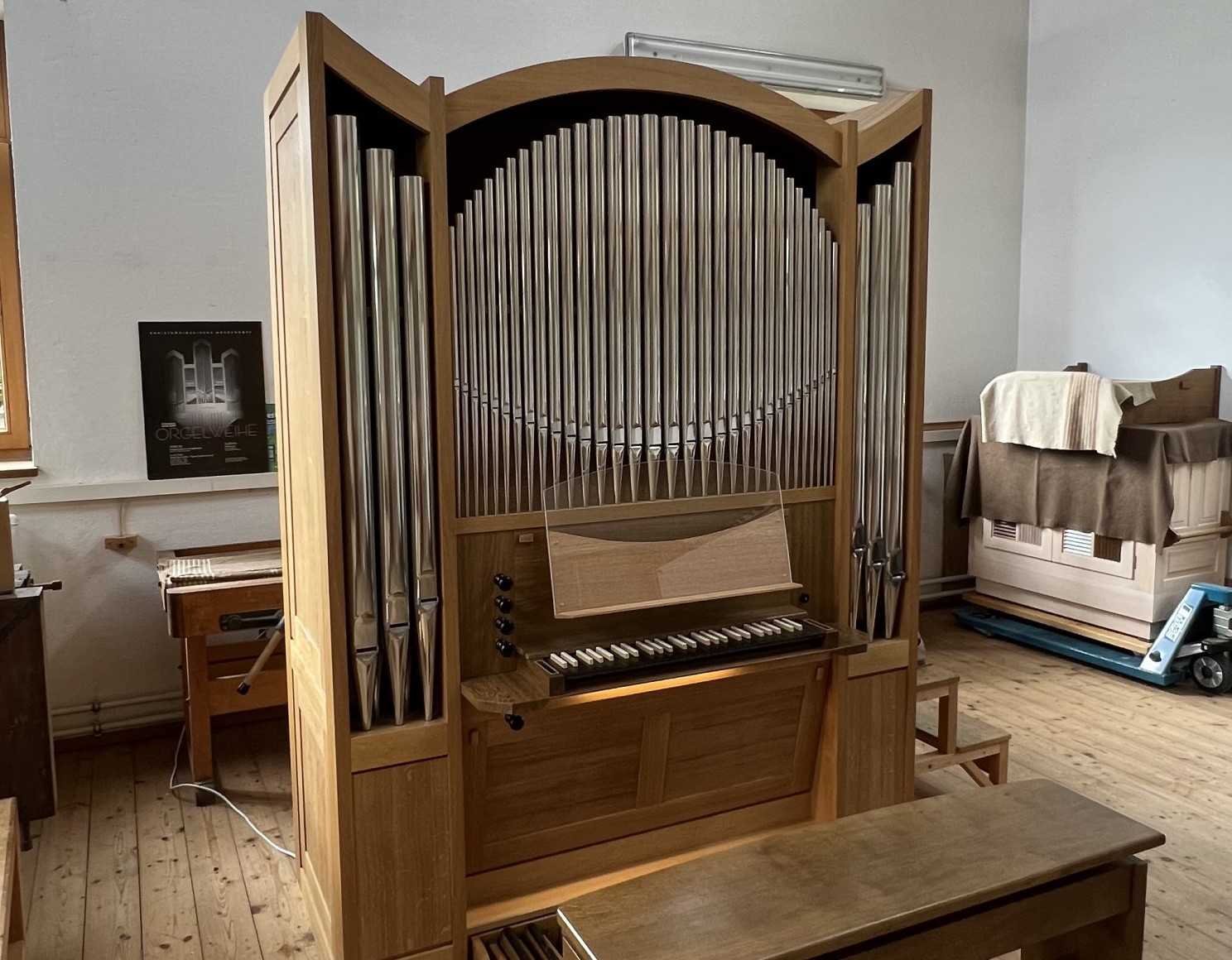 Orgel Neubau Meisterstück