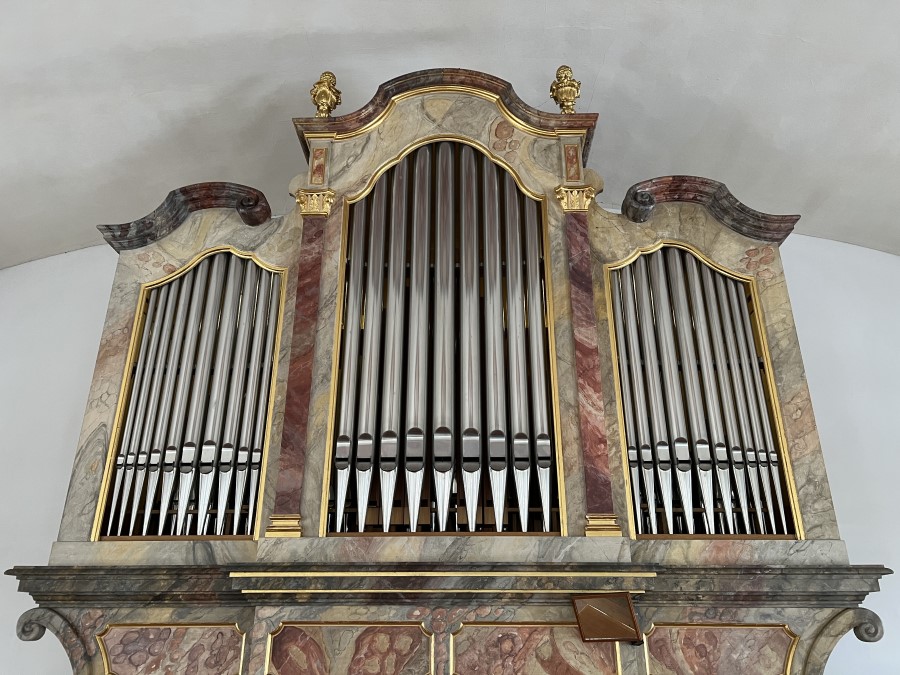 Orgelreinigung Schreier Orgel in Hirschbach