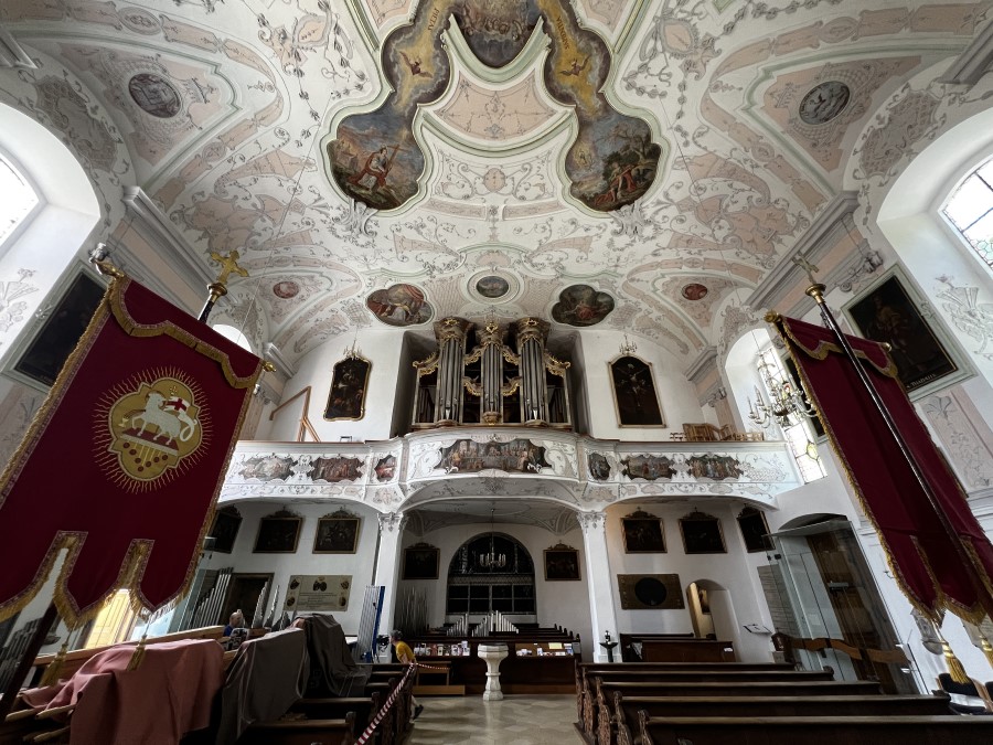 Orgelrenovierung Link-Orgel Neuburg Prospekt