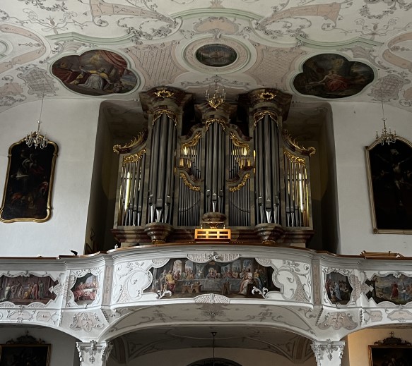 Prospekt Neuburg Hl. Geist Link-Orgel