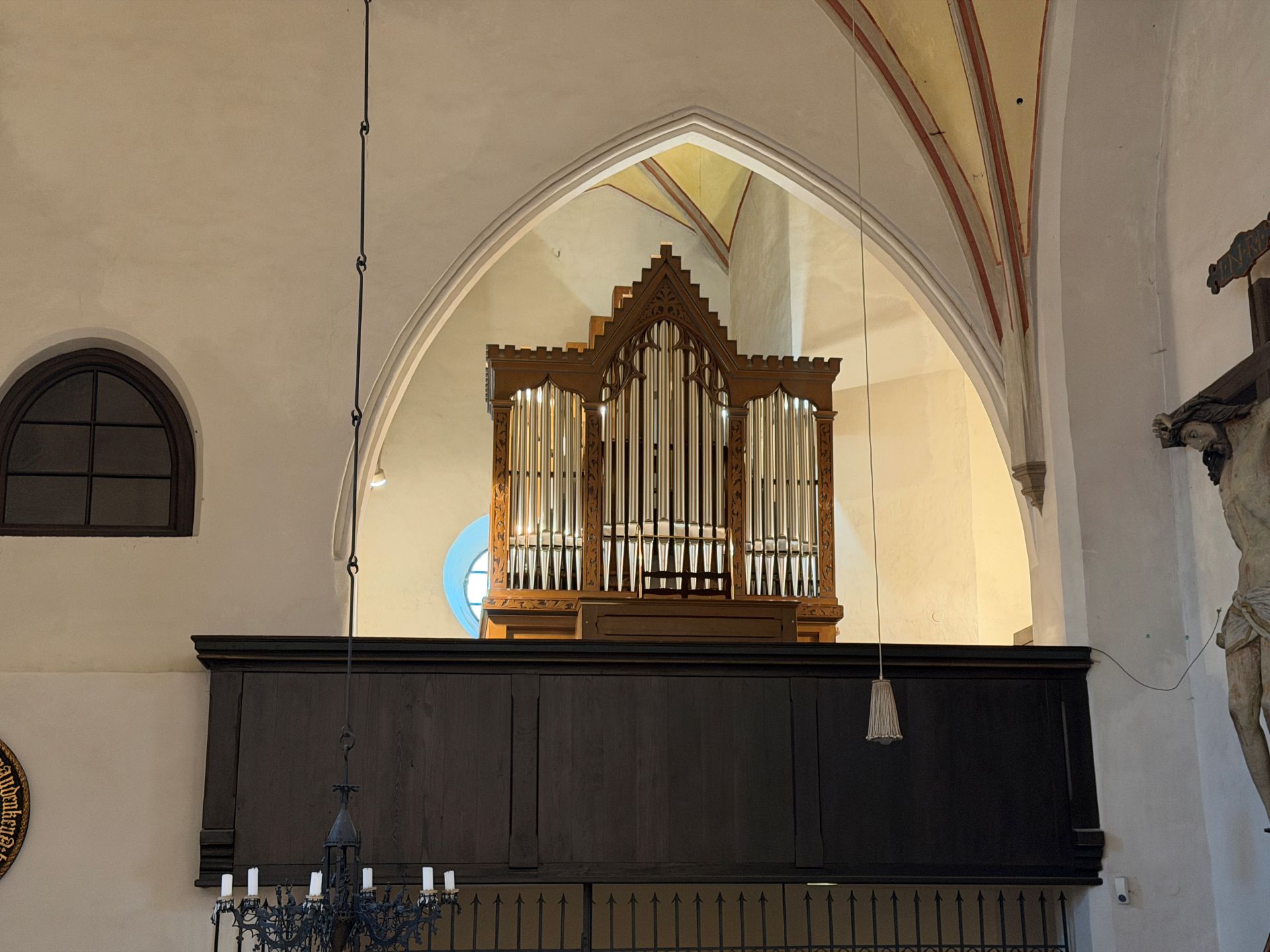 Orgelrestaurierung Pullach Taschenlade