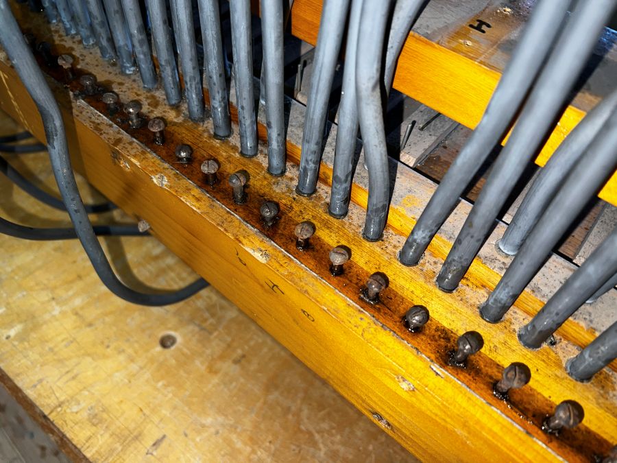 Orgelrestaurierung Taschenlade Pullach