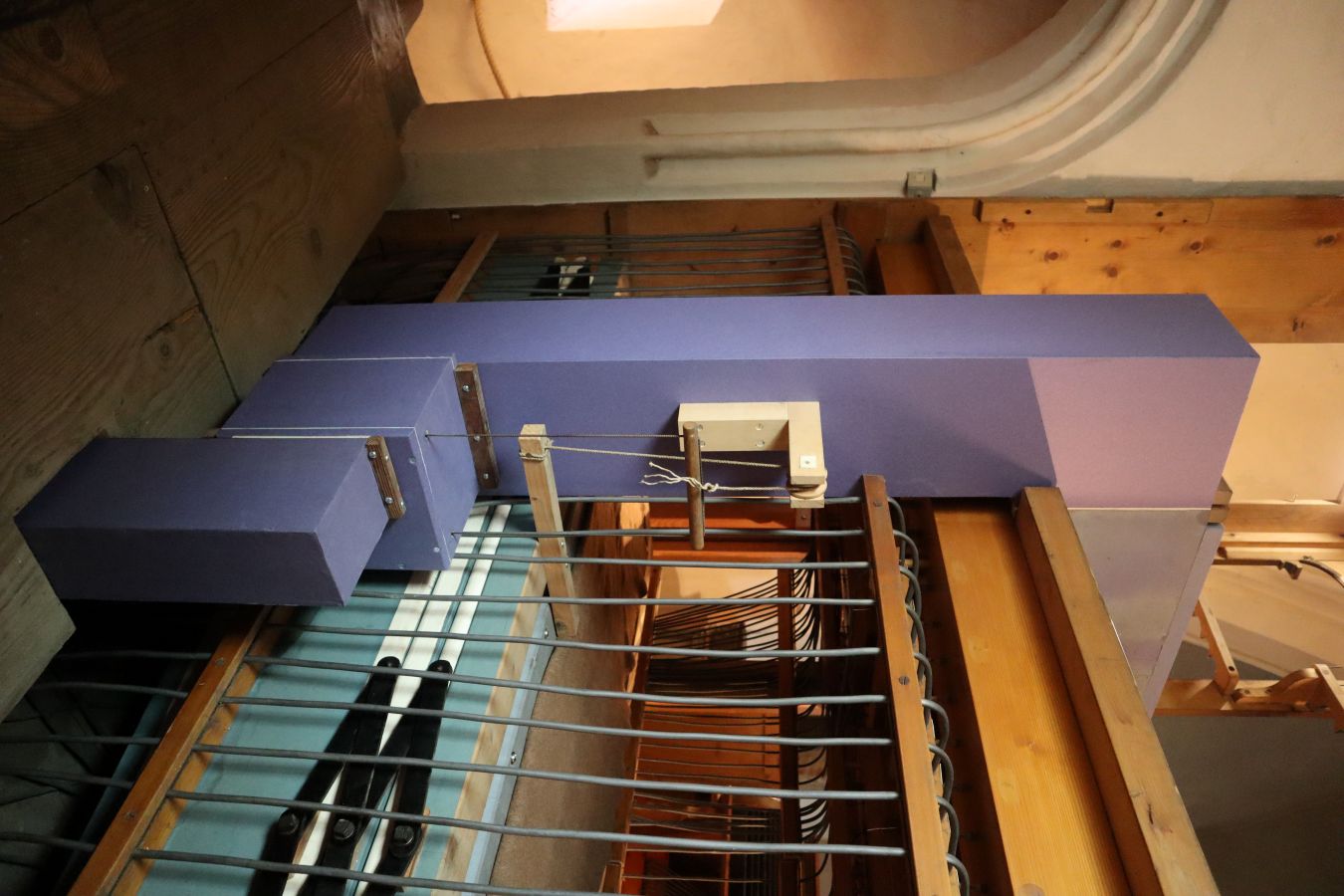 Orgelrestaurierung Taschenlade Pullach