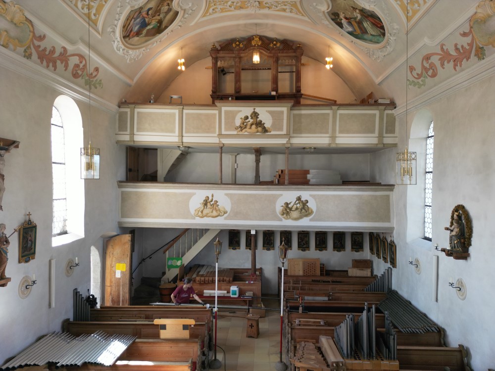 Orgelrenovierung Schöffau